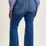 Penny Wide Hem Flare Jeans - PLUS