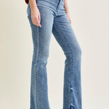 Dana High Rise Bootcut with Fray Hem