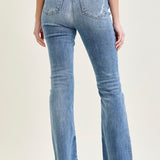 Dana High Rise Bootcut with Fray Hem