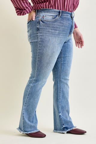 Daisy Bootcut with Fray Hem - PLUS