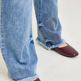 Dana High Rise Bootcut with Fray Hem - PLUS