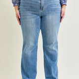 Aliana High Rise Trouser Straight Fit Jeans - PLUS