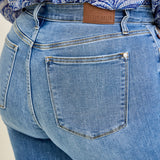 Aliana High Rise Trouser Straight Fit Jeans - PLUS