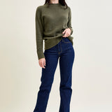 Chloe High Rise Vintage & Back Darts Straight Leg Jeans