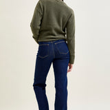 Chloe High Rise Vintage & Back Darts Straight Leg Jeans