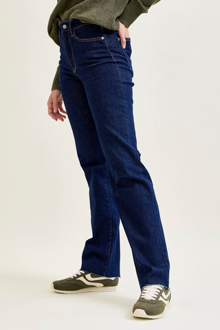 Kimberly Vintage & Back Darts Straight Leg Jeans