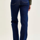 Chloe High Rise Vintage & Back Darts Straight Leg Jeans