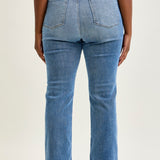 Kaya High Rise Classic Contrast Wash Bootcut - PLUS