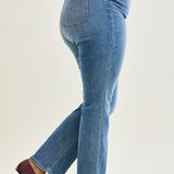 Kaya High Rise Classic Contrast Wash Bootcut - PLUS