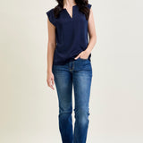 Natalie Mid Rise Non-Distressed Hem Bootcut Jeans