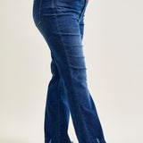 Natalie Mid Rise Non-Distressed Hem Bootcut Jeans - PLUS