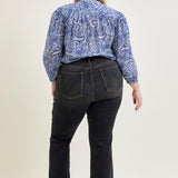 Baylee High Rise Released Hem Slim Bootcut Jeans - PLUS