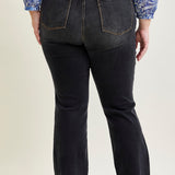 Baylee High Rise Released Hem Slim Bootcut Jeans - PLUS