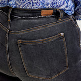 Baylee High Rise Released Hem Slim Bootcut Jeans - PLUS