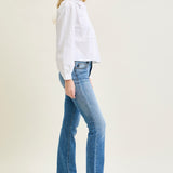 Lila Mid Rise Vintage Bootcut Jeans