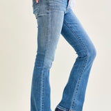Lila Mid Rise Vintage Bootcut Jeans