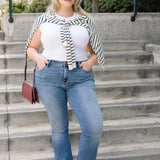 Lila Mid Rise Vintage Bootcut Jeans - PLUS