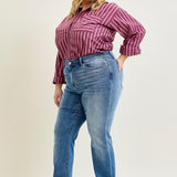 Lila Mid Rise Vintage Bootcut Jeans - PLUS