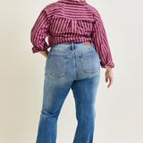 Lila Mid Rise Vintage Bootcut Jeans - PLUS