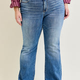 Lila Mid Rise Vintage Bootcut Jeans - PLUS
