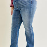Lila Mid Rise Vintage Bootcut Jeans - PLUS