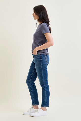 Gracie High Rise Slim Fit With Shield Back Pockets