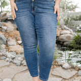 Gracie High Rise Slim Fit With Shield Back Pockets - PLUS