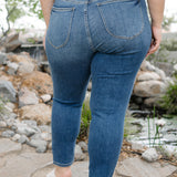 Gracie High Rise Slim Fit With Shield Back Pockets - PLUS