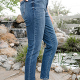 Gracie High Rise Slim Fit With Shield Back Pockets