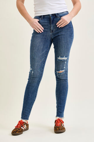 Sienna Skinny Jeans with Rips