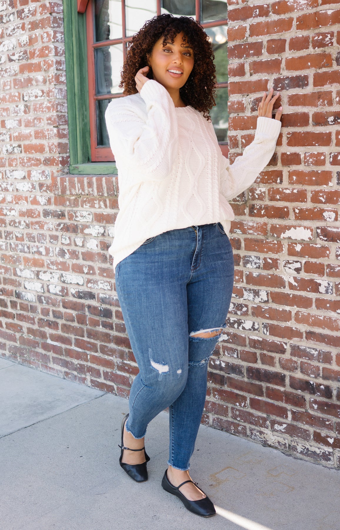 Andrea High Waist Skinny Jeans with Rips PLUS – Judy Blue