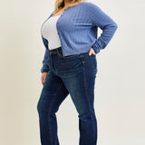 Cleo Dark Dream Mid Rise Bootcut - PLUS