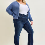 Cleo Dark Dream Mid Rise Bootcut - PLUS