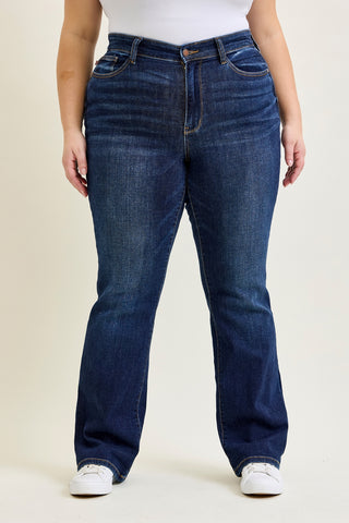 Daisy Dark Dream Mid Rise Bootcut - PLUS