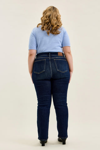 Daisy Dark Dream Mid Rise Bootcut (Petite) - PLUS