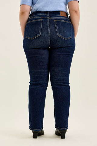 Daisy Dark Dream Mid Rise Bootcut (Petite) - PLUS