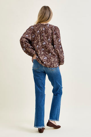 Lauren Mid Rise Distressed Dad Jeans