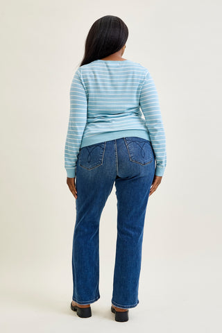 Tanya Mid Rise ThermaDENIM Bootcut Jeans - PLUS