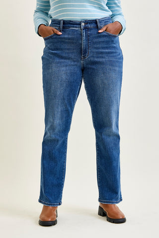 Tanya Mid Rise ThermaDENIM Bootcut Jeans - PLUS