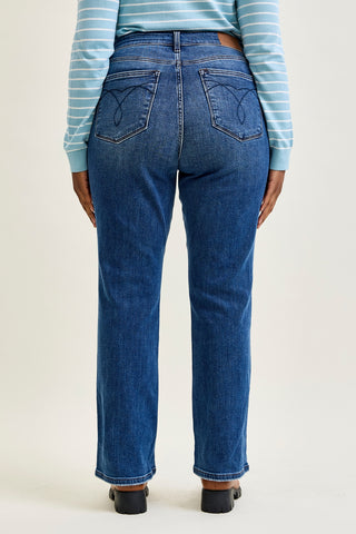 Tanya Mid Rise ThermaDENIM Bootcut Jeans - PLUS