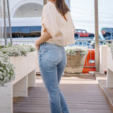 Stacy Vintage Vibes Slim Jeans with a Pocket Perk