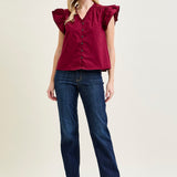 Paisley High Rise Straight Fit Classic Jeans