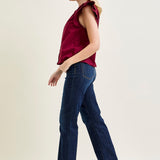 Paisley High Rise Straight Fit Classic Jeans