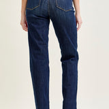 Paisley High Rise Straight Fit Classic Jeans