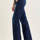 Paisley High Rise Straight Fit Classic Jeans