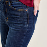 Paisley High Rise Straight Fit Classic Jeans