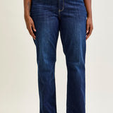 Paisley High Rise Straight Fit Classic Jeans - PLUS