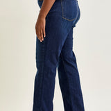 Paisley High Rise Straight Fit Classic Jeans - PLUS