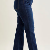 Paisley High Rise Straight Fit Classic Jeans - PLUS