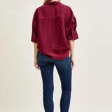 Kinsley Edgy Mid-Rise Skinnies with a Raw Twist